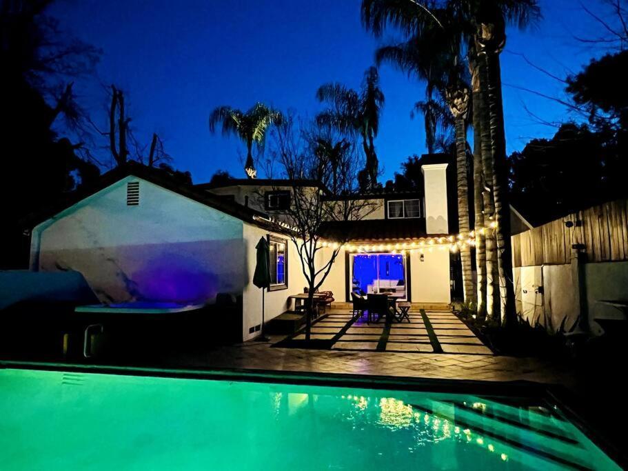 Stylish Mediterranean Villa, Pool, Jacuzzi, Hollywood & Malibu Bliss Los Angeles Luaran gambar